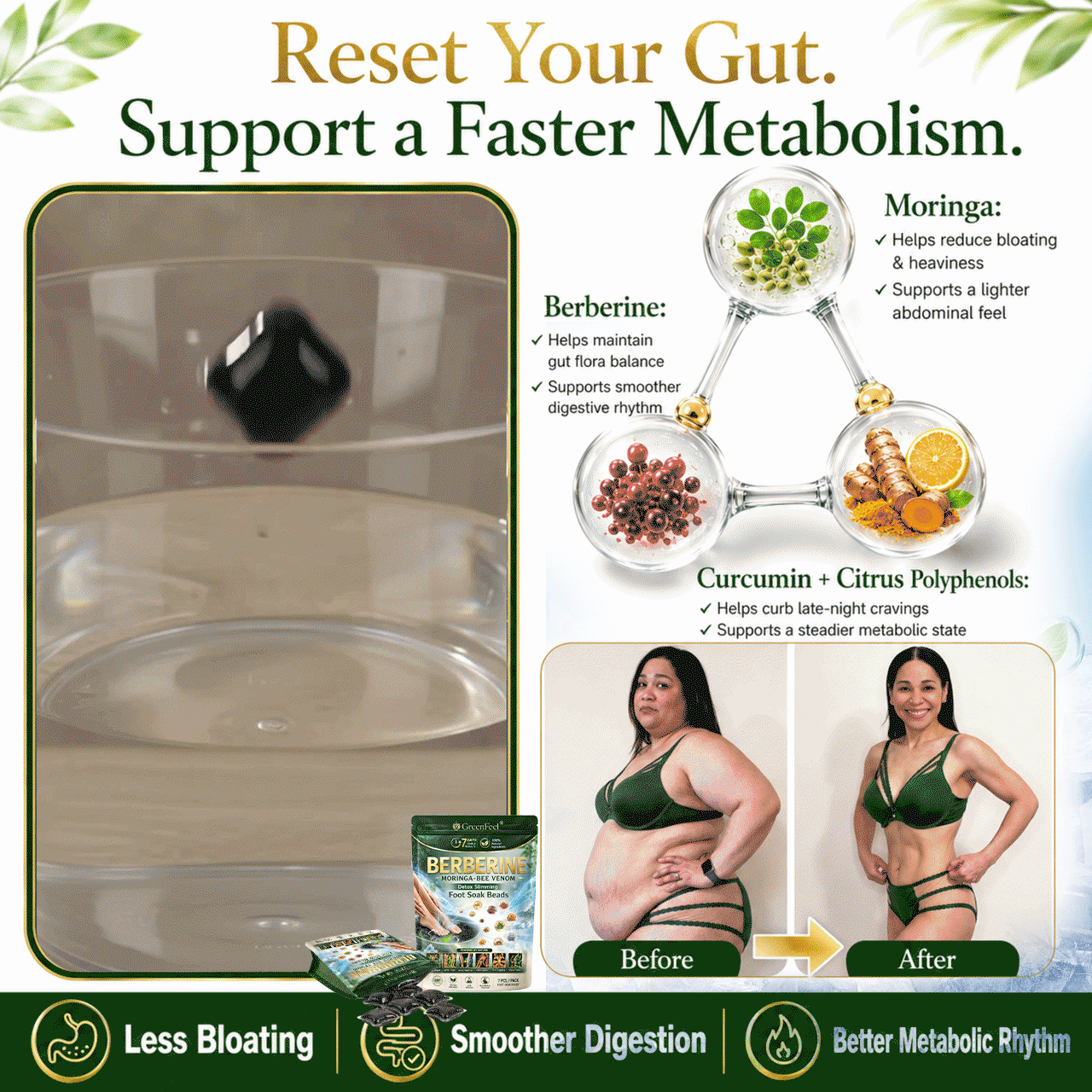 ☘️𝑮𝒓𝒆𝒆𝒏𝑭𝒆𝒆𝒍® 𝑩𝒆𝒓𝒃𝒆𝒓𝒊𝒏𝒆 𝑴𝒐𝒓𝒊𝒏𝒈𝒂- 𝑩𝒆𝒆 𝑽𝒆𝒏𝒐𝒎 𝑫𝒆𝒕𝒐𝒙 𝑺𝒍𝒊𝒎𝒎𝒊𝒏𝒈 𝑭𝒐𝒐𝒕 𝑺𝒐𝒂𝒌 𝑩𝒆𝒂𝒅 𝑺𝒖𝒑𝒑𝒐𝒓𝒕𝒔 𝑾𝒆𝒊𝒈𝒉𝒕 𝑴𝒂𝒏𝒂𝒈𝒆𝒎𝒆𝒏𝒕, 𝑳𝒚𝒎𝒑𝒉𝒂𝒕𝒊𝒄 𝑫𝒓𝒂𝒊𝒏𝒂𝒈𝒆, 𝑯𝒆𝒂𝒍𝒕𝒉𝒚 𝑪𝒊𝒓𝒄𝒖𝒍𝒂𝒕𝒊𝒐𝒏, 𝑭𝒆𝒎𝒊𝒏𝒊𝒏𝒆 𝑾𝒆𝒍𝒍𝒏𝒆𝒔𝒔 & 𝑭𝒊𝒓𝒎𝒆𝒓-𝑳𝒐𝒐𝒌𝒊𝒏𝒈 𝑺𝒌𝒊𝒏🔥