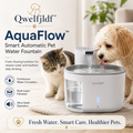 Qwelfjldf™ AquaFlow™ Smart Automatic Pet Water Fountain