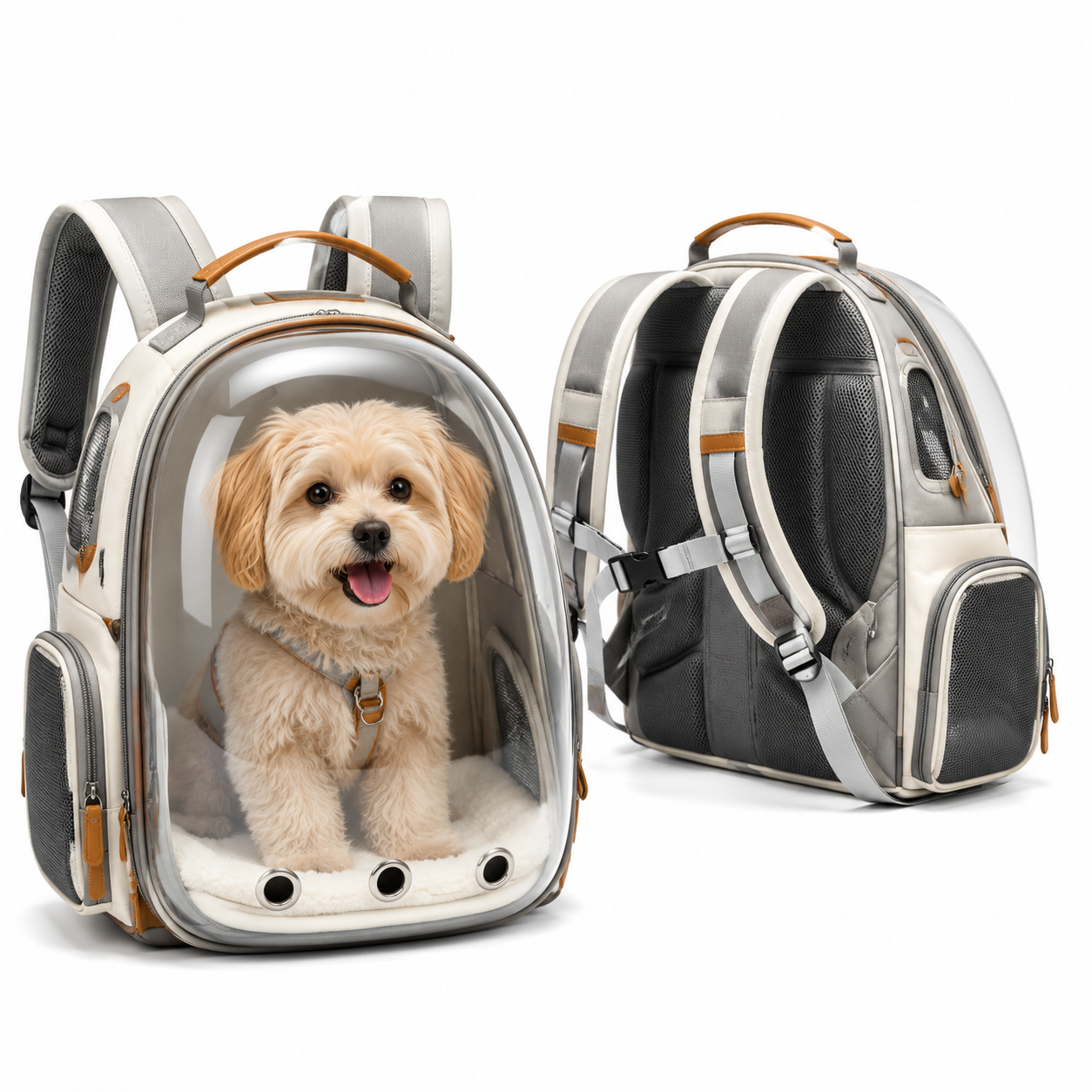 Qwelfjldf™ TravelPaw™ Premium Pet Adventure Backpack