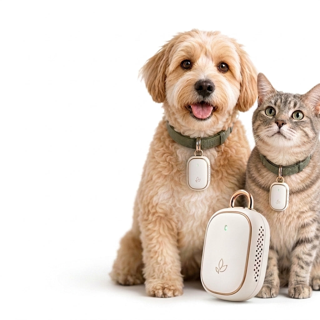 Qwelfjldf™ AeroPaw™ Smart Air Purifying Pet Pendant